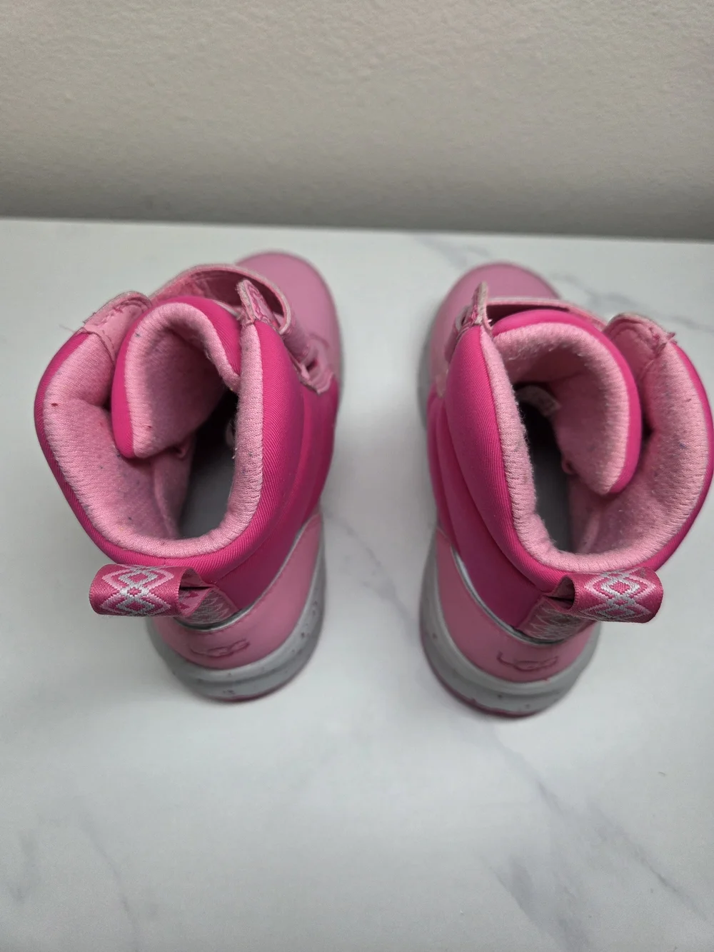UGG Dannie Weather Waterproof Boots Sachet Pink Berry Kids Size 13 NWOB